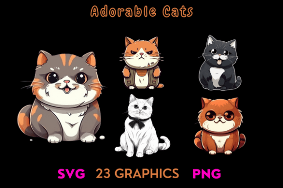 Download Adorable Cat Graphics - Premium Resources